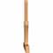 Ekena Millwork Richland Timber Gable Bracket, Western Red Cedar, 108"W x 49"H x 3 1/2"D x 5 1/2"F, 11/12 Pitch GBW108X49X0406RIC00SWR - alternate 2